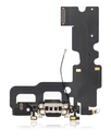 Charging Port Flex Cable Compatible For iPhone 7 (Premium) (Jet / Matte Black)