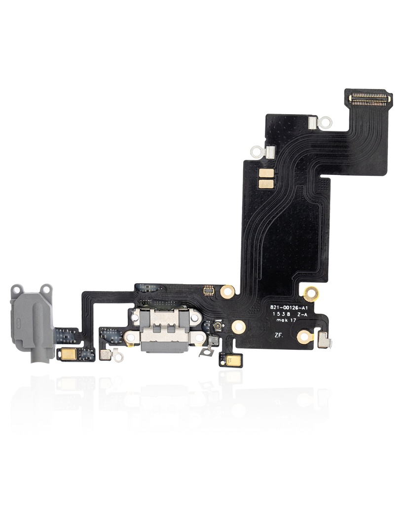 Charging Port Flex Cable Compatible For iPhone 6S Plus (Aftermarket) (Space Gray)