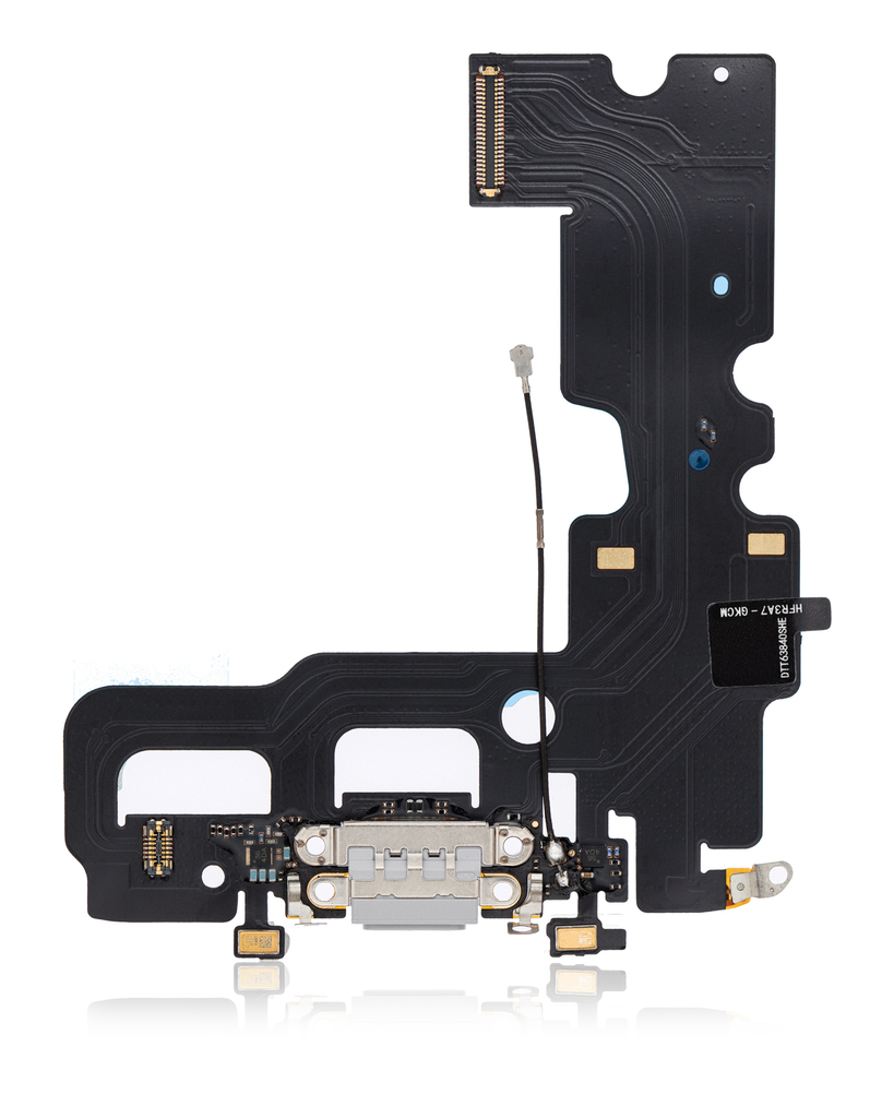 Charging Port Flex Cable Compatible For iPhone 6S Plus (Premium) (Silver)