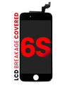 LCD Assembly With Steel Plate Compatible For iPhone 6S (Aftermarket Pro: XO7 Incell) (Black)
