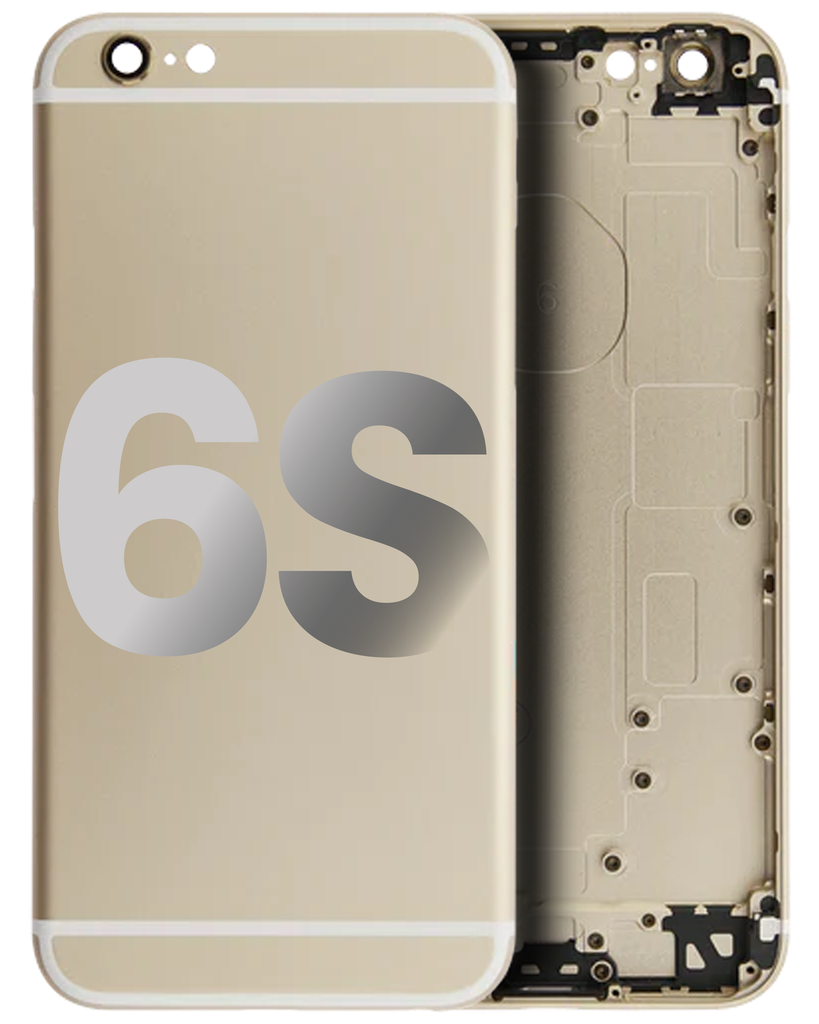 Back Housing Compatible For iPhone 6S (GENERIC) (Gold)