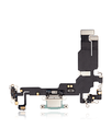 Charging Port Flex Cable Compatible For iPhone 15 (Premium) (Green)