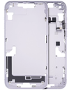 Mid-Frame Housing With Power And Volume Button Compatible For iPhone 14 Plus (US Version) (Used OEM Pull: Grade C) (Purple)