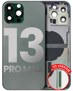 Back Housing W/ Small Components Pre-Installed Compatible For iPhone 13 Pro Max (US Version) (Used OEM Pull: Grade C) (Alpine Green)
