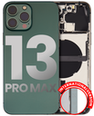 Back Housing W/ Small Components Pre-Installed Compatible For iPhone 13 Pro Max (International Version) (Used OEM Pull: Grade C) (Alpine Green)