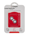 Casper Camera Lens Protector Compatible For iPhone 13 / 13 Mini (Silver) (Clear)