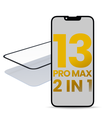 2 in 1 With Frame Included (Front Glass + OCA Pre-Installed) Compatible For iPhone 13 Pro Max (OCA Master)