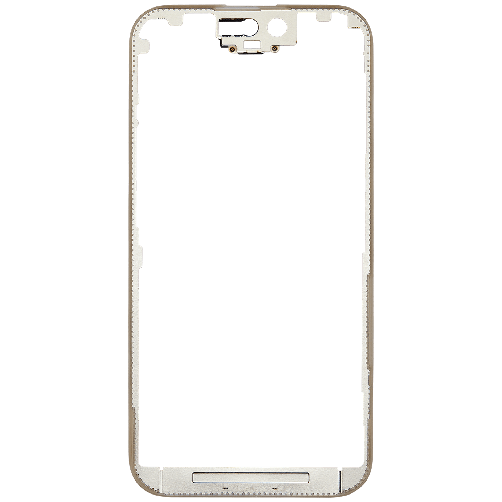 LCD Frame Without Glue Compatible For iPhone 15 Pro (5 Pack)