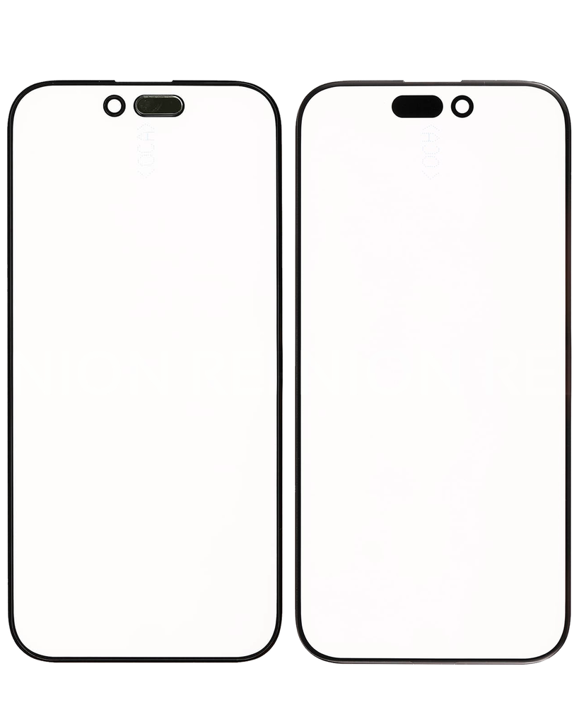 2 in 1 (Front Glass + OCA Pre-Installed) Compatible For iPhone 15 Pro (2 Pack) (OCA Master)