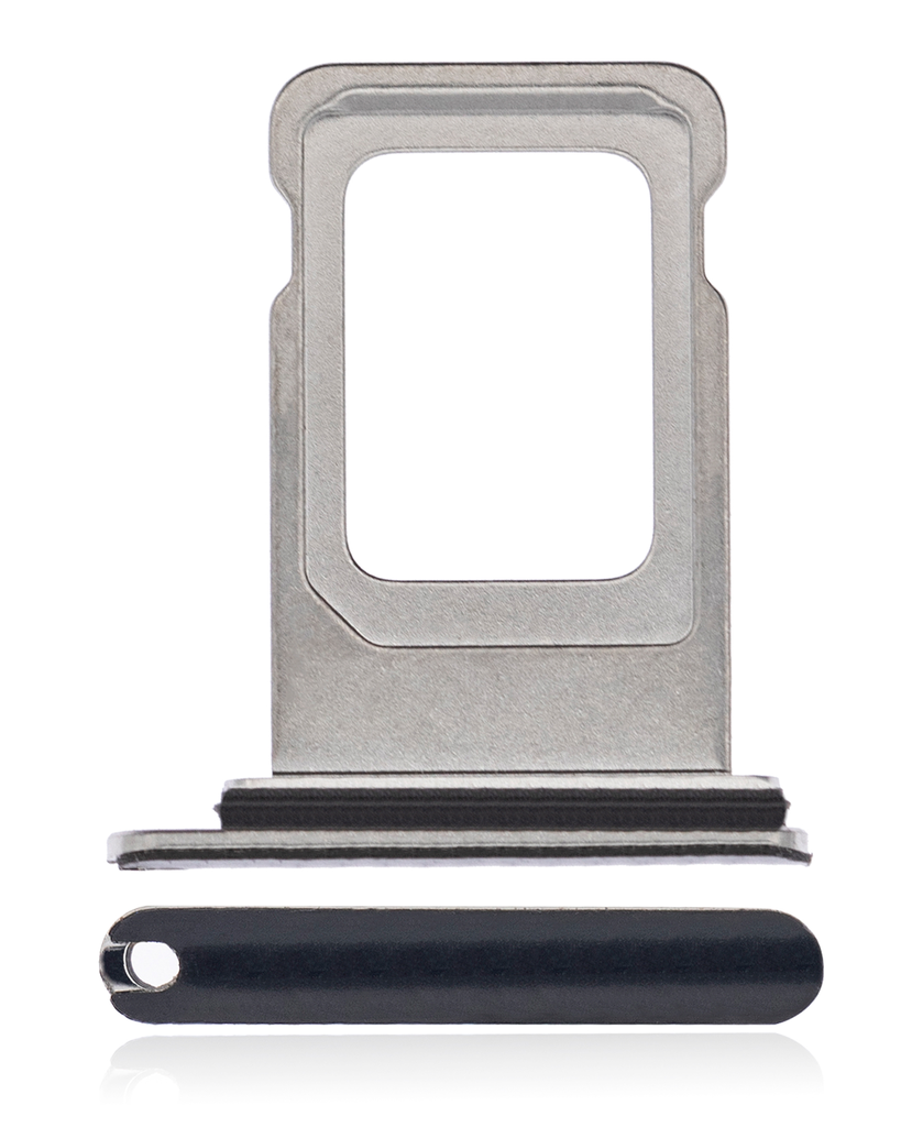 Single Sim Card Tray Compatible For iPhone XS Max (Silver)