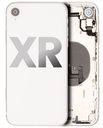 Back Housing W/ Small Components Pre-Installed Compatible For iPhone XR (Used OEM Pull: Grade B) (White)