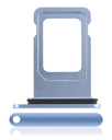 Dual Sim Card Tray Compatible For iPhone XR (Blue)