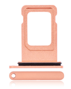 Single Sim Card Tray Compatible For iPhone XR (Coral)
