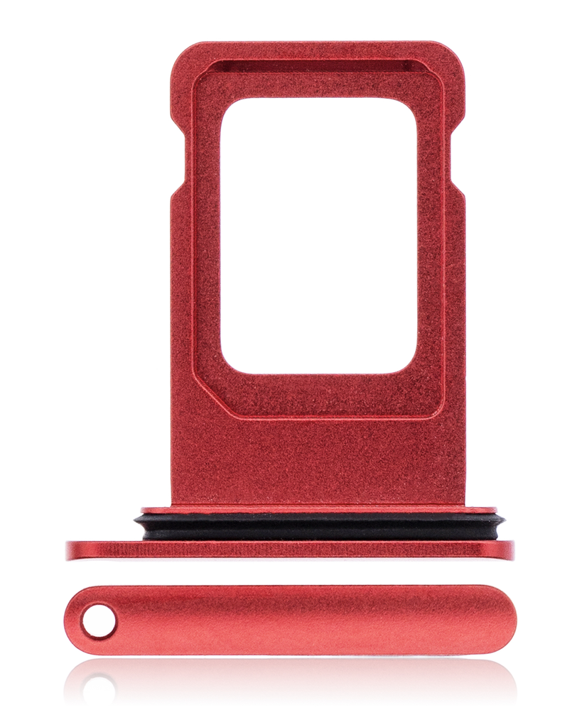 Single Sim Card Tray Compatible For iPhone XR (Red)