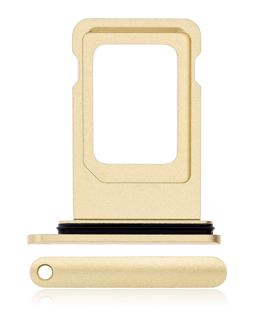 Single Sim Card Tray Compatible For iPhone XR (Yellow)