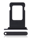 Single Sim Card Tray Compatible For iPhone XR (Black)