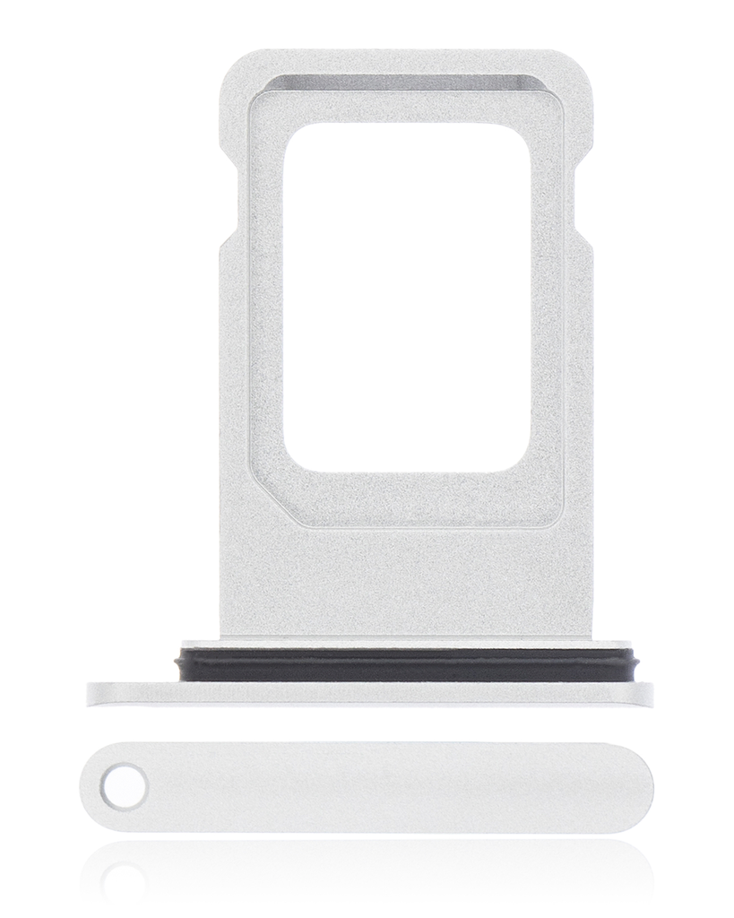 Single Sim Card Tray Compatible For iPhone XR (White)