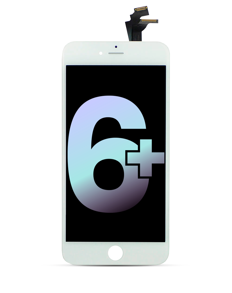 LCD Assembly Compatible For iPhone 6 Plus (Service Pack) (White)