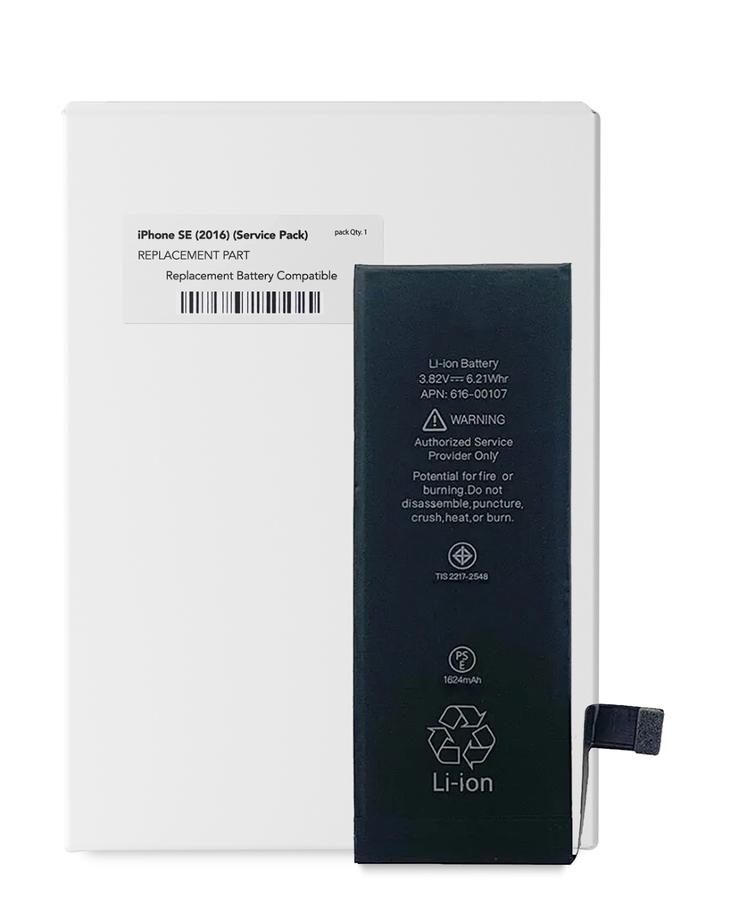 Replacement Battery Compatible For iPhone SE (2016) (Service Pack)