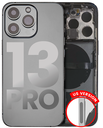 Back Housing W/ Small Components Pre-Installed Compatible For iPhone 13 Pro (US Version) (Used OEM Pull: Grade A) (Graphite)