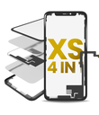 4 in 1 With Frame Included (Front Glass + OCA + Long Touch + OCA Pre-Installed) Compatible For iPhone XS (OCA Master)