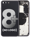 Back Housing W/ Small Components Pre-Installed Compatible For iPhone 8 Plus (No Logo) (Aftermarket Plus) (Space Gray)