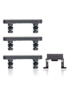 Hard Buttons (Power / Volume / Switch) Compatible For iPhone 8 Plus (Space Gray)