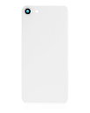 Back Cover Glass With Back Camera Lens Compatible For iPhone 8 (Aftermarket) (No Logo) (Silver)