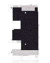 LCD Steel Plate Compatible For iPhone 8