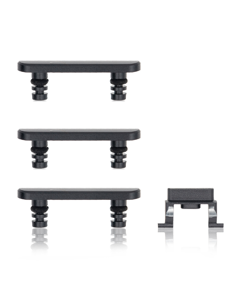 Hard Buttons (Power / Volume / Switch) Compatible For iPhone 8 (Space Gray)