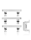 Hard Buttons (Power / Volume / Switch) Compatible For iPhone 7 Plus (Silver)