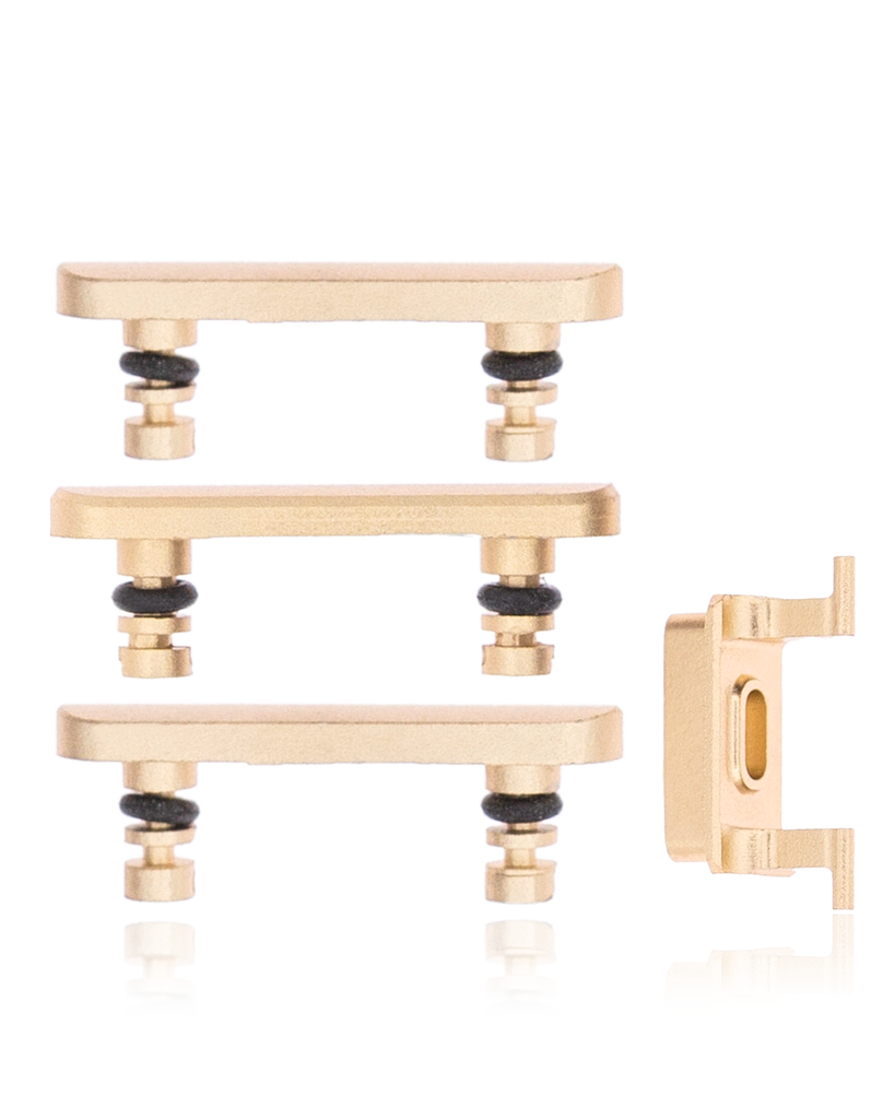 Hard Buttons (Power / Volume / Switch) Compatible For iPhone 7 Plus (Gold)