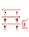 Hard Buttons (Power / Volume / Switch) Compatible For iPhone 7 Plus (Rose Gold)