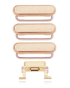 Hard Buttons (Power / Volume / Switch) Compatible For iPhone 6S Plus (Gold)
