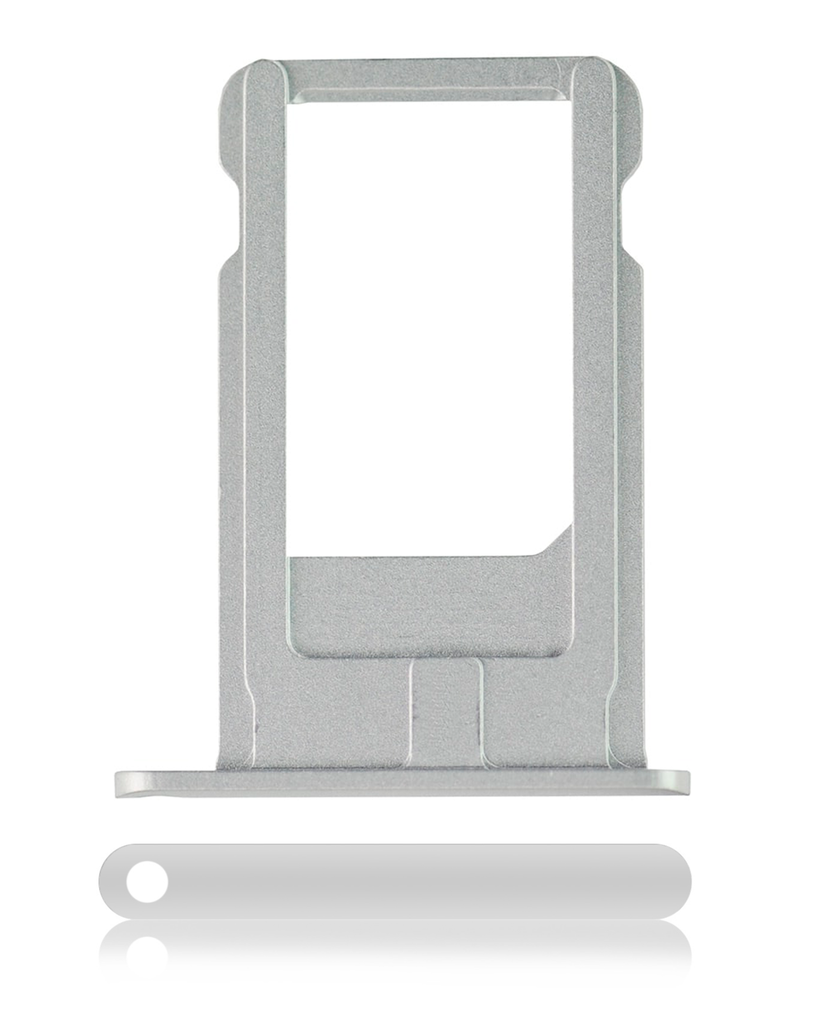 Sim Card Tray Compatible For iPhone 6S Plus (Silver)