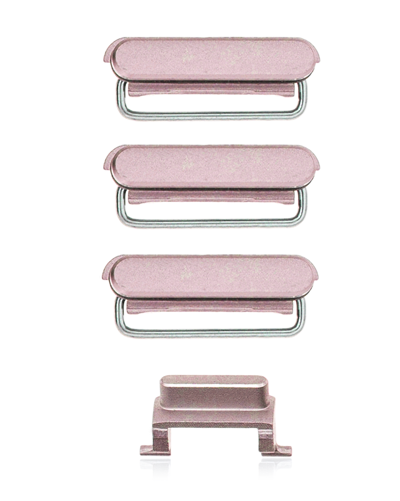 Hard Buttons (Power / Volume / Switch) Compatible For iPhone 6S (Rose Gold)