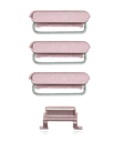 Hard Buttons (Power / Volume / Switch) Compatible For iPhone 6S (Rose Gold)