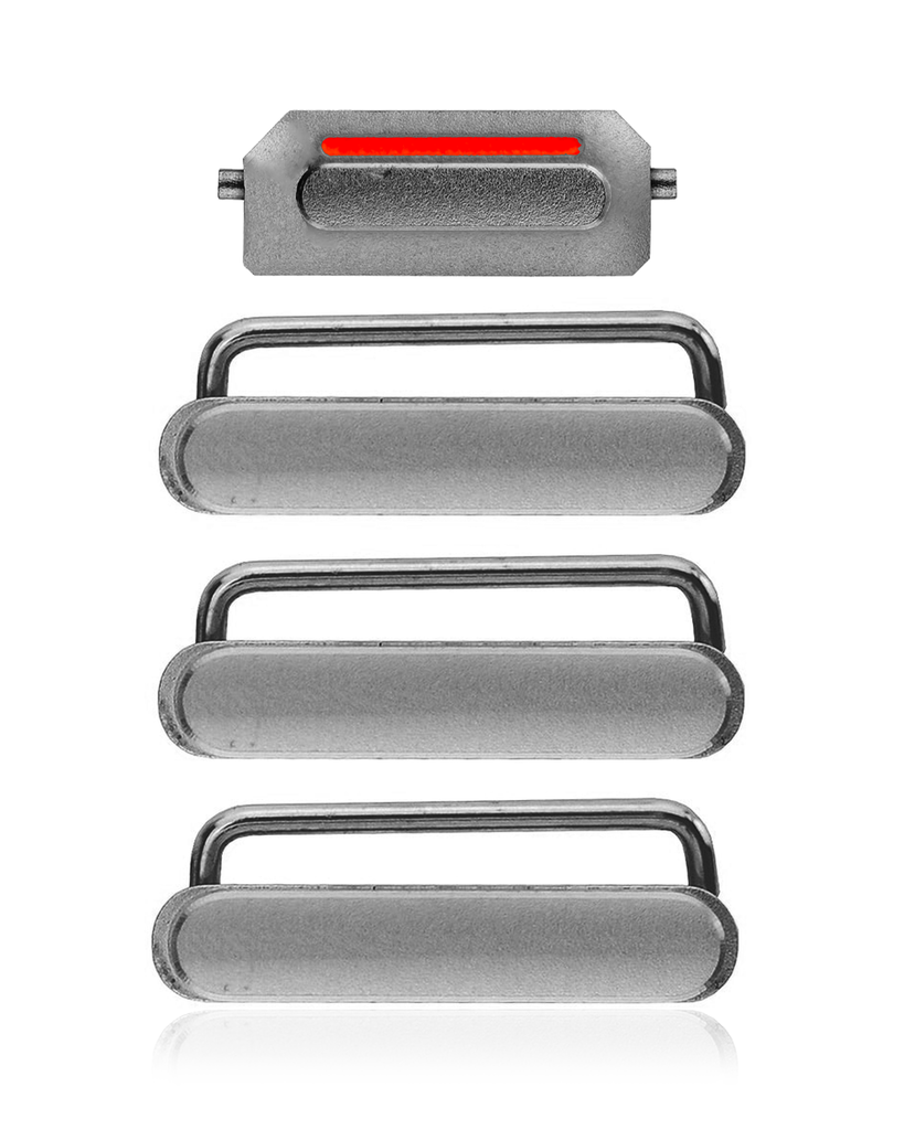 Hard Buttons (Power / Volume / Switch) Compatible For iPhone 6 / 6 Plus (Space Gray)