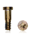 Bottom Screws Compatible For iPhone 6 / 6 Plus (Gold) (100 Pack)