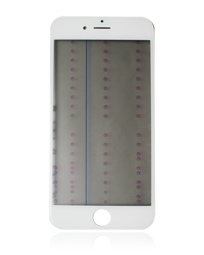 Glass with Frame / OCA / Polarizer Pre-Installed Compatible For iPhone 6 (White)