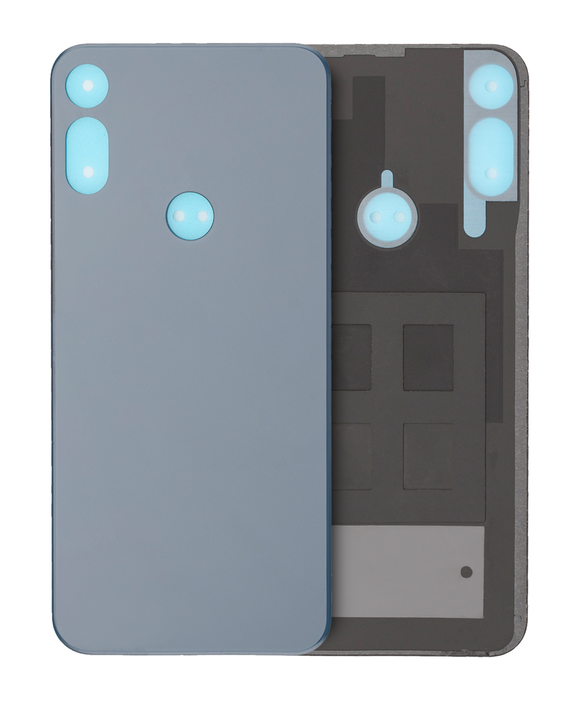 Back cover Glass Compatible For Motorola Moto E (XT2052/2020) (Midnight Blue)