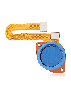 Fingerprint Reader With Flex Cable Compatible For Motorola Moto E7 Plus (XT2081/2020) (Navy Blue)