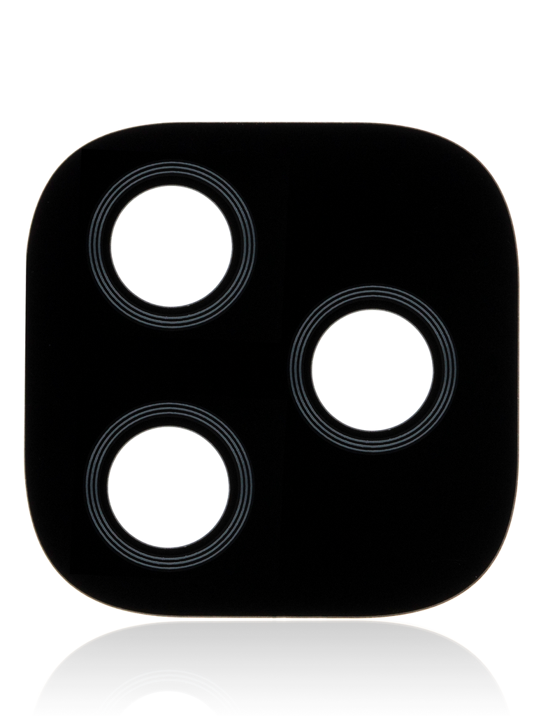 Back Camera Lens (Glass Only) With Adhesive Compatible For Motorola Moto E7 Plus (XT2081/2020) (Black)