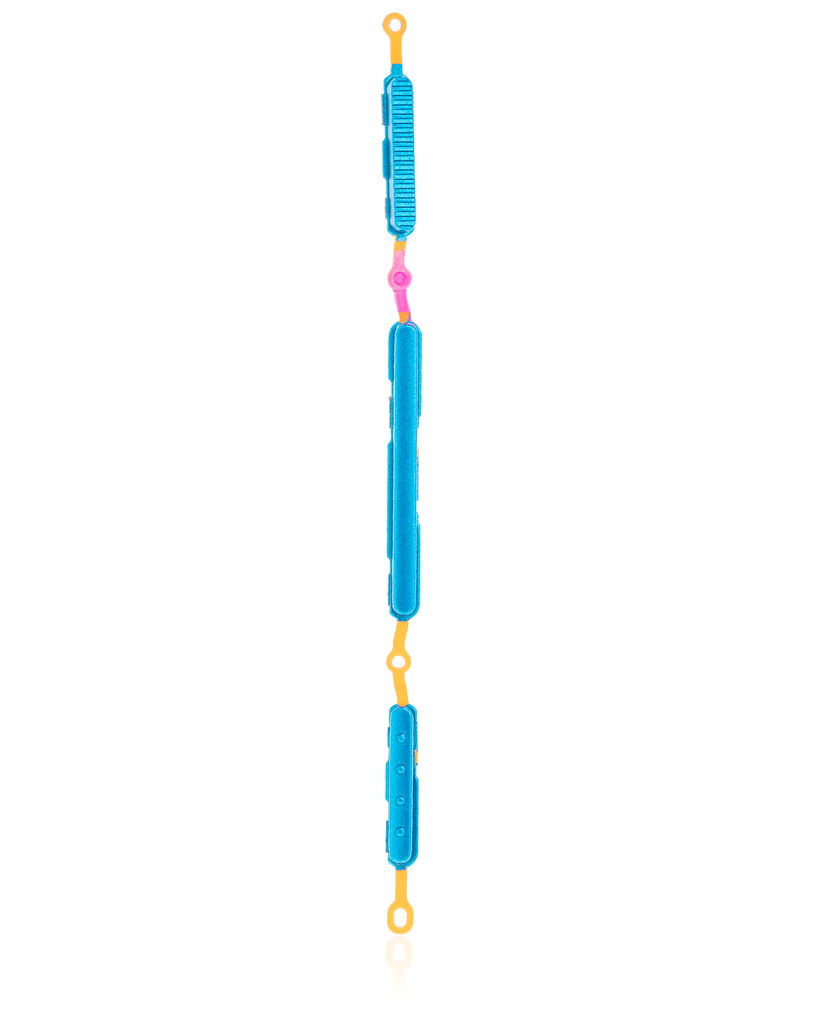 Hard Buttons (Power/Volume/Switch) Compatible For Motorola Moto E7 Power (XT2097-6/2021) (Tahiti Blue)