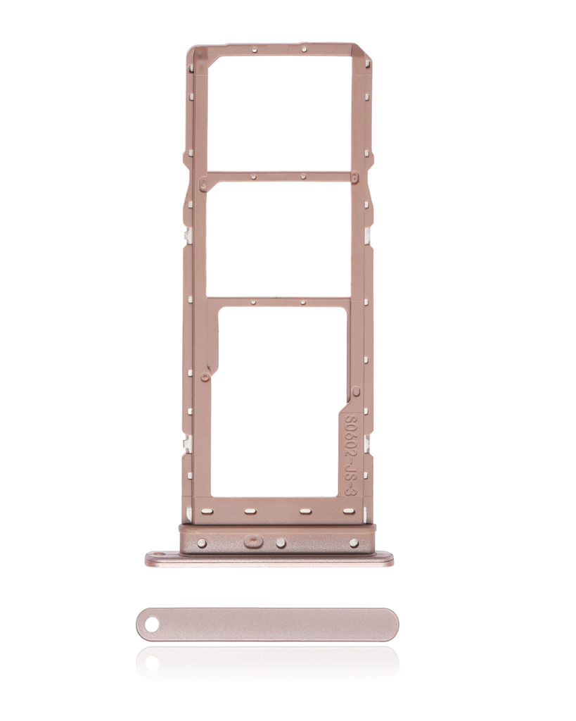Dual Sim Card Tray Compatible For Motorola Moto E40 (XT2159/2021) (Pink Clay)