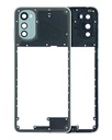 LCD Frame Compatible For Motorola Moto E32 (2022) (Pearl Blue)