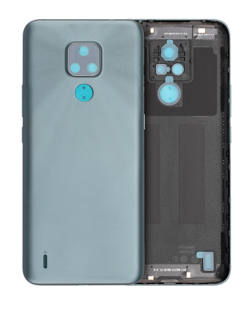 Back cover Glass Compatible For Motorola Moto E7 (XT2095/2020) (Mineral Gray)