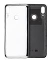 Back cover Glass Compatible For Motorola Moto E6 Plus (XT2025/2019) (Polished Graphite)