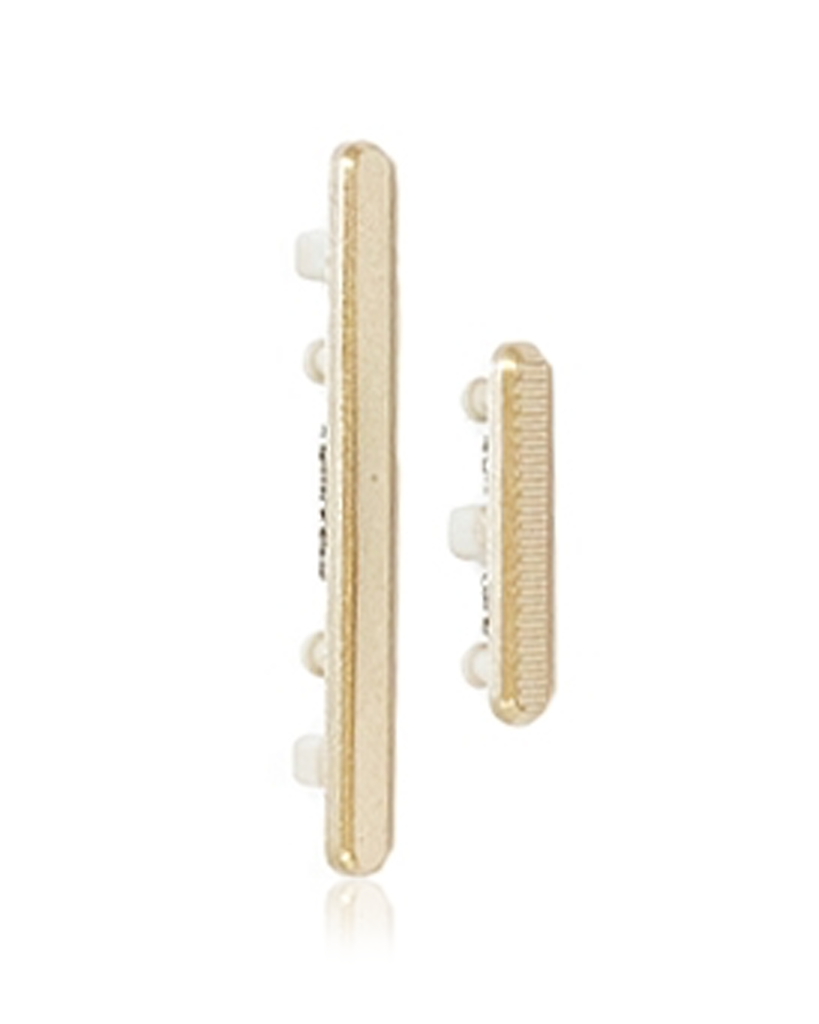 Power &amp; Volume Button Compatible For Motorola Moto E4 Plus (XT1774/2017) (Gold)