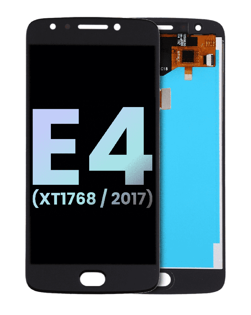 LCD Assembly Without Frame Compatible For Motorola Moto E4 (XT1768/2017) (Genuine OEM) (Black)